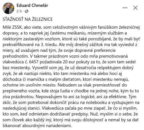 Susnojed si chcel pochutnavat v sukromi